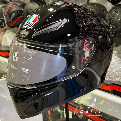 AGV K1S أسود لامع