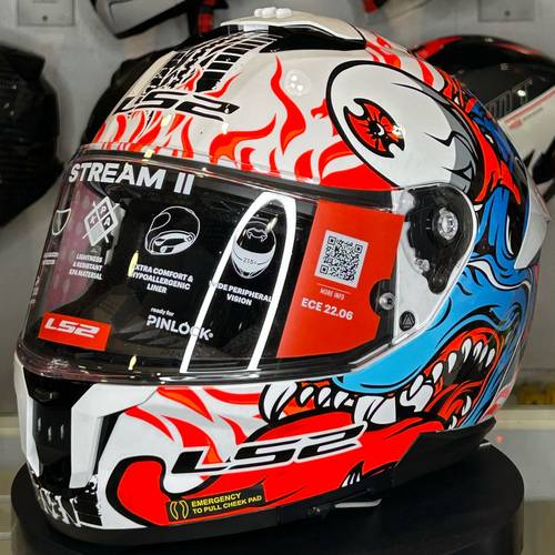 LS2 stream II helmet - full face