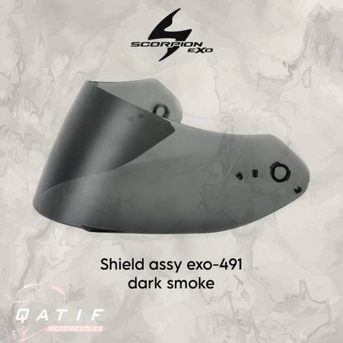 Visor scorpion exo-491 smoke