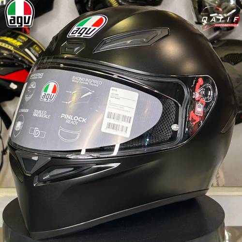 AGV K1S أسود مطفي 