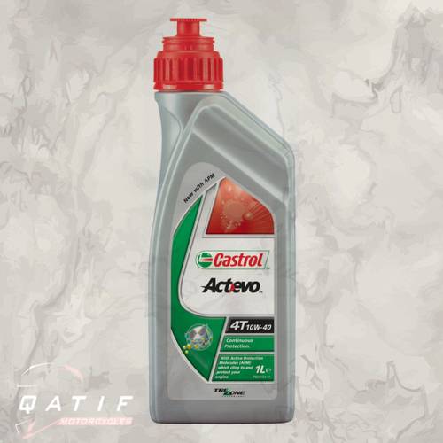 كاسترول | زيت دراجات نارية ACTEVO -4T 10W40