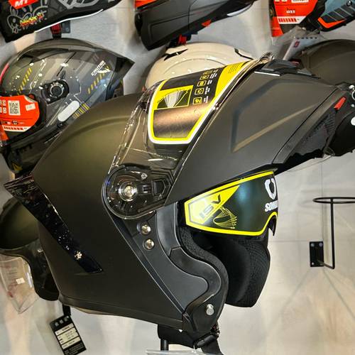 Soman F2 helmet - flip up modular