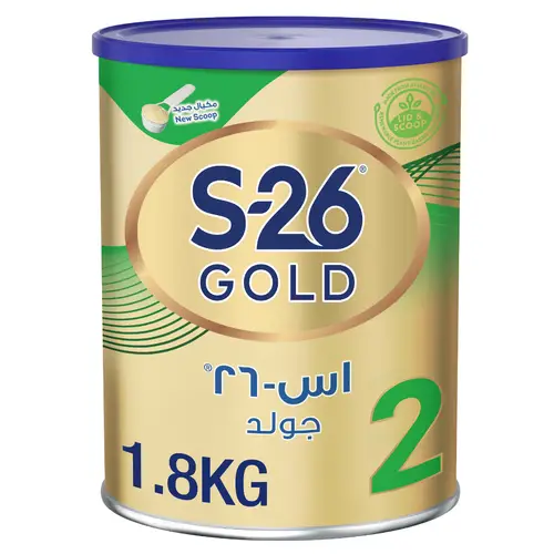 اس 26، جولد حليب للأطفال المرحلة 2 من 6-12 شهر - 1800 جم