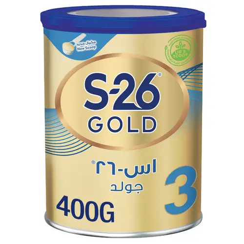 إس - 26 حليب اطفال جولد المرحلة (3) 400 جم