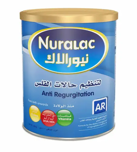 نيورالاك، ايه ار حليب أطفال مضاد للارتجاع 0-12 شهور - 400 جم
