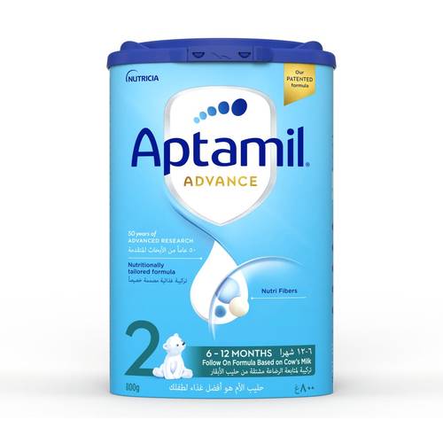 ابتاميل أدفانس حليب أطفال (2) 6-12شهر 800جم