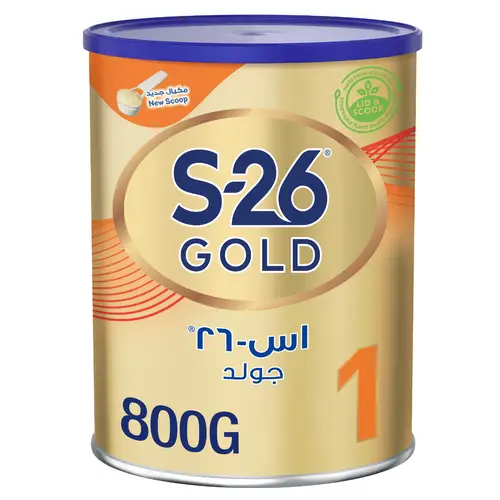 اس 26، جولد حليب أطفال رقم 1 0-6 شهور - 800 جم