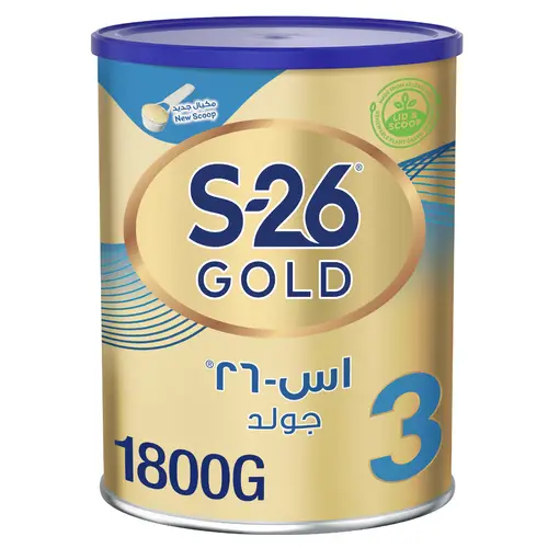 اس 26، جولد حليب للأطفال المرحلة 3 من 1-3 سنوات - 1800 جم