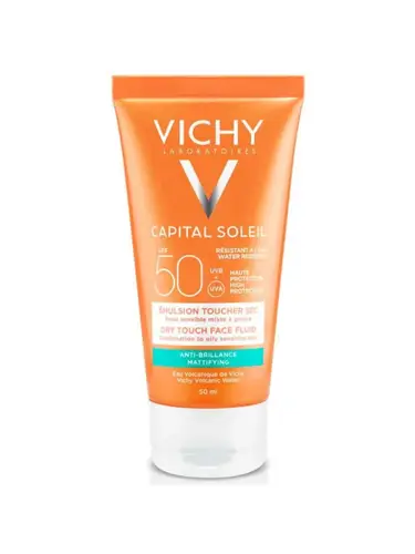 كريم للتحكم بلمعان البشرة مع عامل وقاية من الشمس 50 Spf من فيشي - 50 مل