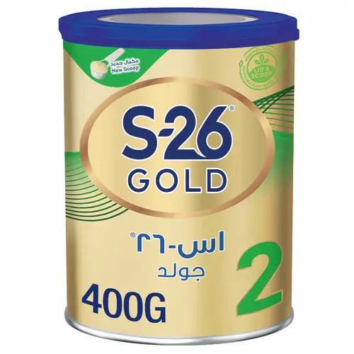 إس - 26 حليب اطفال جولد المرحلة (2) 400 جم