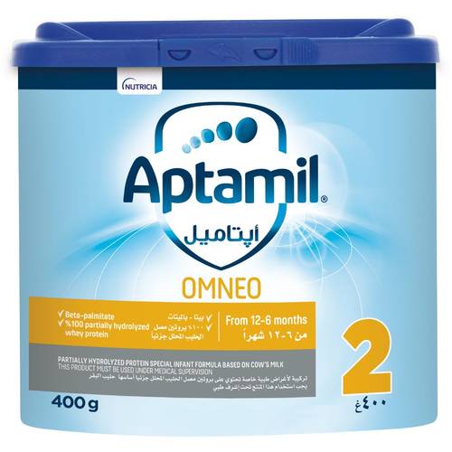 ابتاميل حليب أطفال رقم (2) امنيو 400 جم