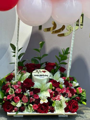 باقة الاحتفال بعيد الميلاد