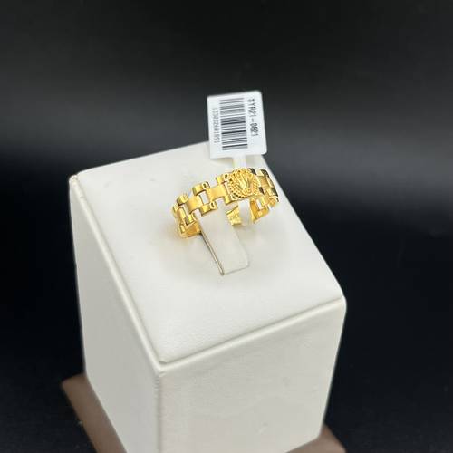 خاتم ذهب عيار 21