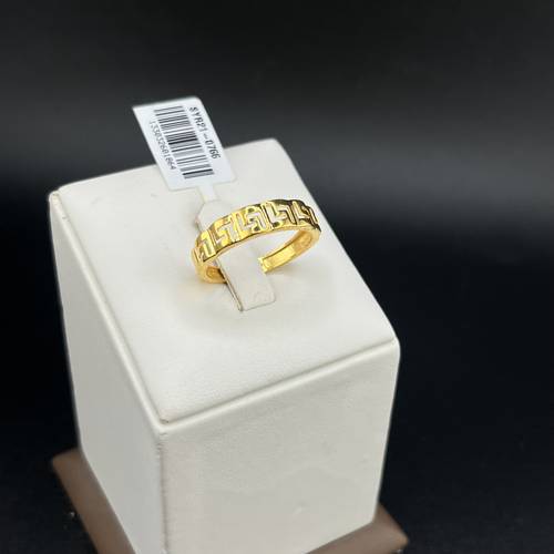 خاتم ذهب عيار 21