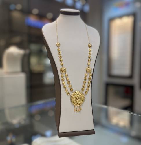 سبحة جابر ذهب عيار 21