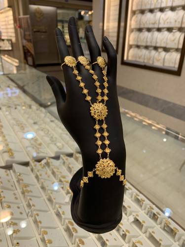كـف جابر ذهب عيار 21 