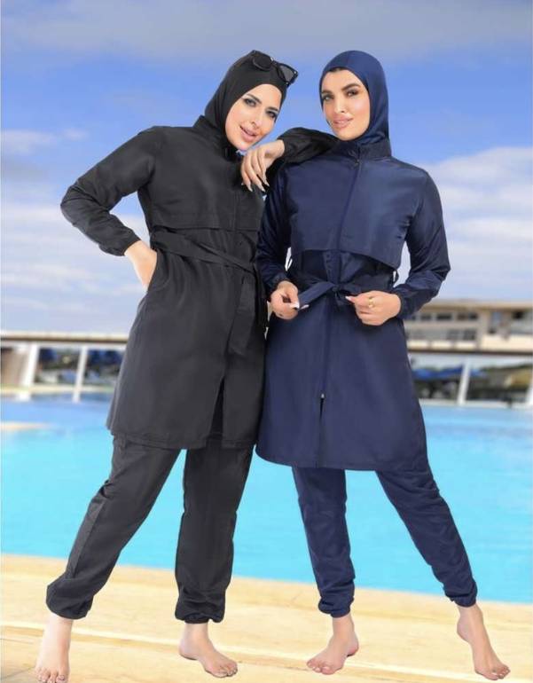بوركيني محجبات وتربروف