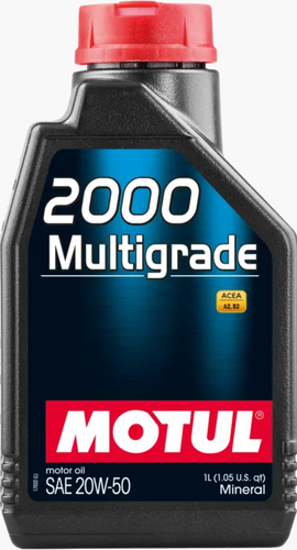 موتول 2000 MULTIGRADE 20W-50 (1 لتر)