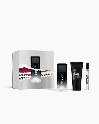 طقم هريرا 212 في اي بي بلاك عطر أودي بيرفيوم ١٠٠ مل + عطر بخ ١٠ مل + جل استحمام ١٠٠ مل  