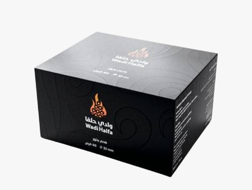 فحم بخور وادي حلفا حجم وسط 33 ملي ( 6رول ) | 60 قرص