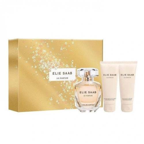 طقم ايلي صعب عطر لي بيرفيوم اودي بيرفيوم ٩٠ مل +بودي لوشن ٧٥ مل + جل استحمام ٧٥ مل