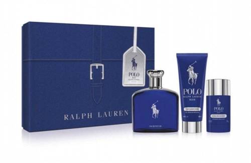 طقم بولو بلو رالف لورين  عطر أودي بيرفيوم ١٢٥ مل + ديودرنت ستيك ٧٥مل + بودي ووش ١٠٠ مل  رجالي