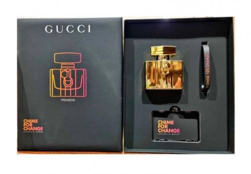 طقم قوتشي عطر بريمر أودي بيرفيوم ٧٥ مل + اسواره + كرت 