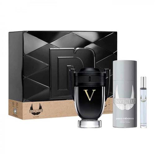 طقم باكو رايبان انفكتوس فكتوري عطر أودي بيرفيوم ١٠٠ مل + عطر بخ ١٠ مل + ديودرنت ١٥٠ مل  