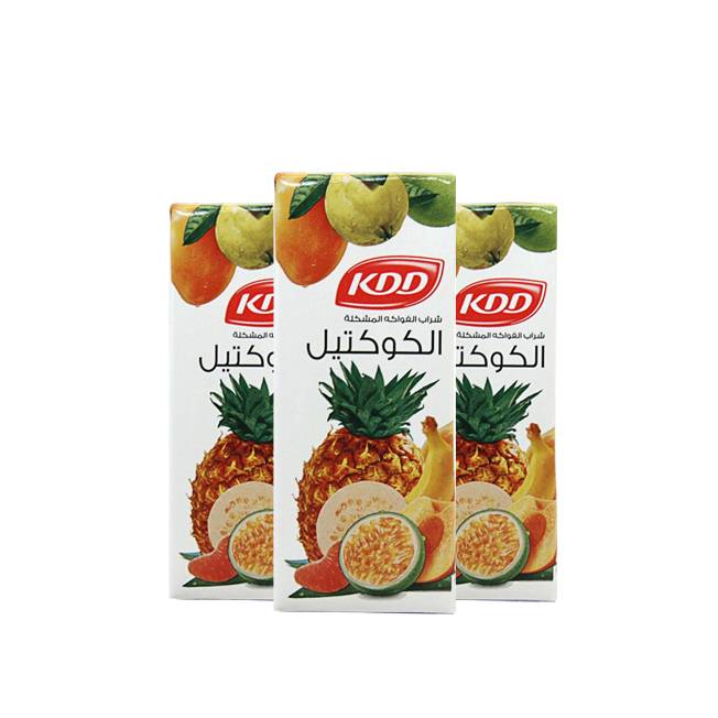 KDD Cocktail Fruit Drink 180 ML (24 bottles) - Shop joyfully with Mazeed