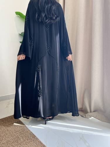 عباية شيفون كلوش شك 