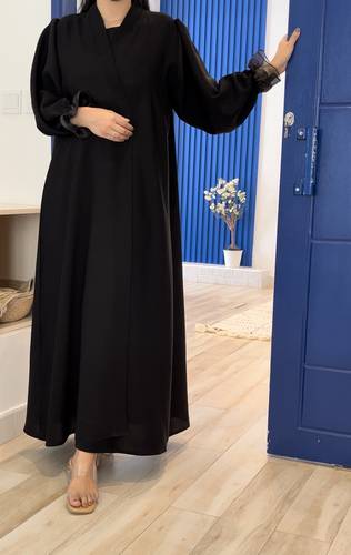 عباية كلوش سادة ناعمة