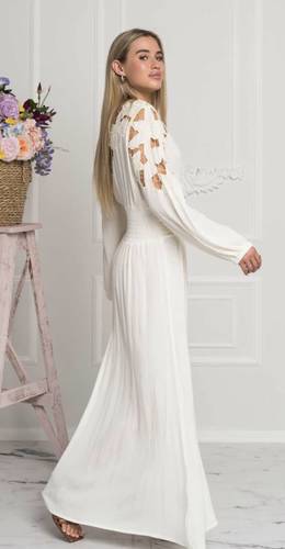 Zaimara Seashell maxi dress