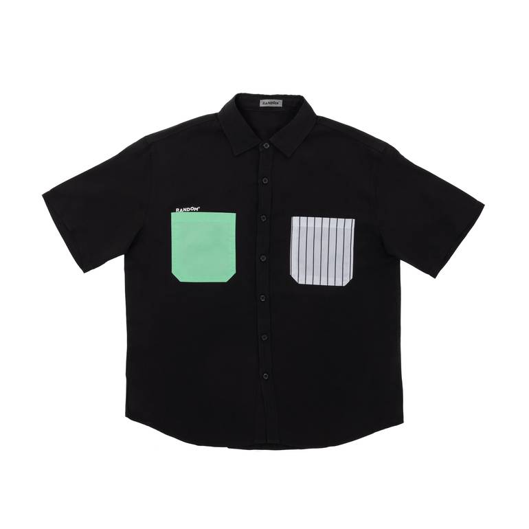 Random Black Linen Shirt 