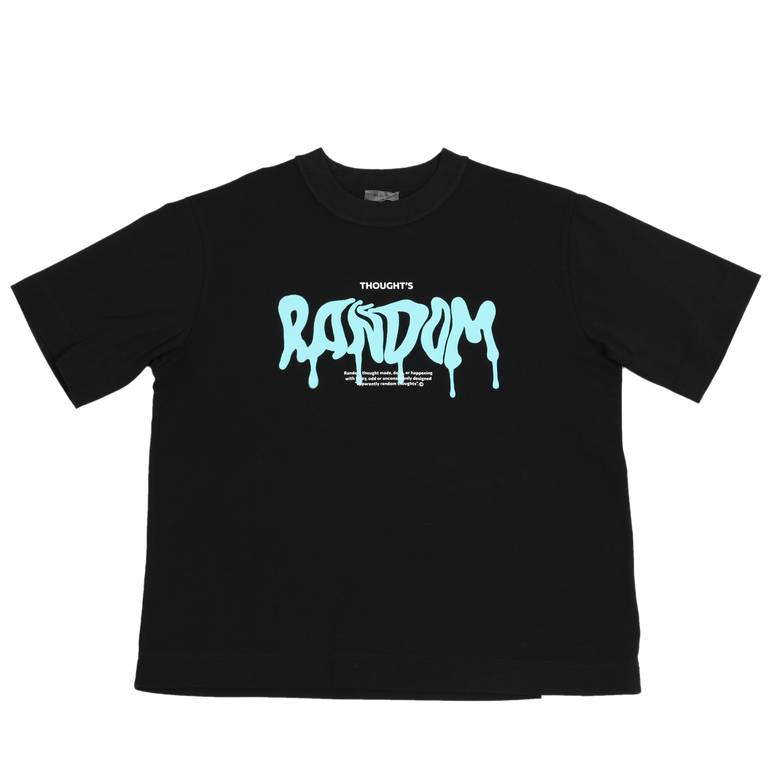 SS23 Random Black T-shirt | Spray Design