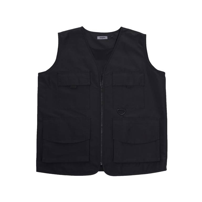  Random WS23 Black Cargo Vest
