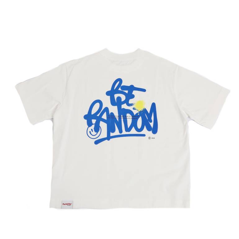SS23 Random White T-shirt | Be Random Design