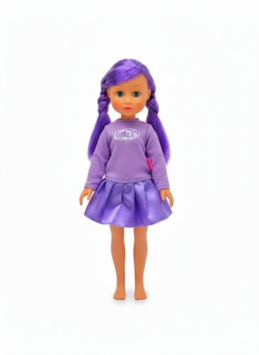 Girlz Fashion Doll 35cm Purple