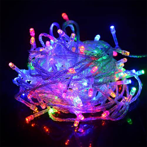 حبل زينة LED الزخرفية - 10 متر - ألوان متعددة