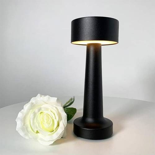 Portable LED Table Lamp with Wireless Touch Sensor Dimmable with Rechargeable Battery - Multiple Colors