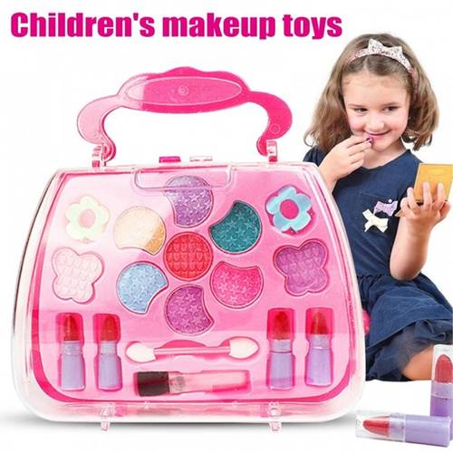 Children's Princess Party Favors Box Set, Makeup and Cosmetic Toy, Pretend Play Set