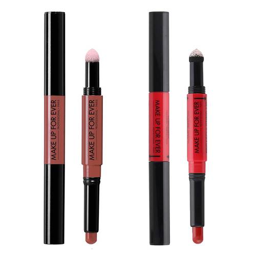 Make Up For Ever 2 in 1 Pro Sculpting Lip Pencil Matte - 1.9G - Multicolor