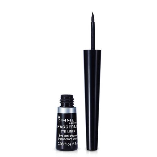 Rimmel London Exaggerate Eyeliner Pencil - 001 Aqua Sparkle - 2.5 ml - Black