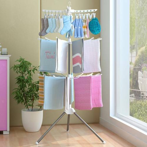 Foldable clothes drying rack 72x175 cm