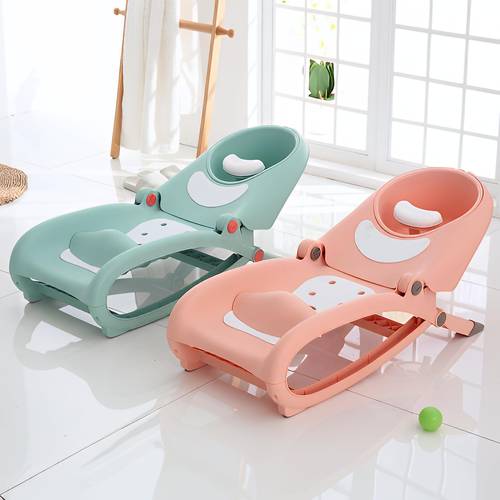 Foldable and Adjustable Baby Hair Washing Chair with Comfortable and Non-Slip Bath Seat with Wash Basin and Head Pillow - Multiple Colors