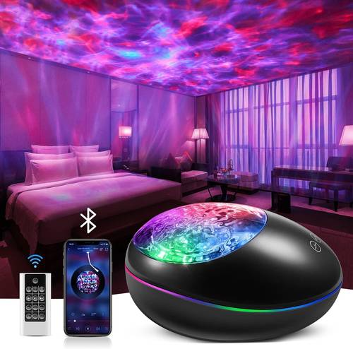 LED Projector and Multi-Color Bluetooth Music Player for Bedrooms and Kids