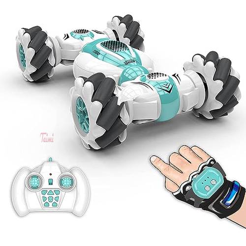 Stunt Car S-012 Remote Control Clock Gesture Sensor Electric Transformation Car