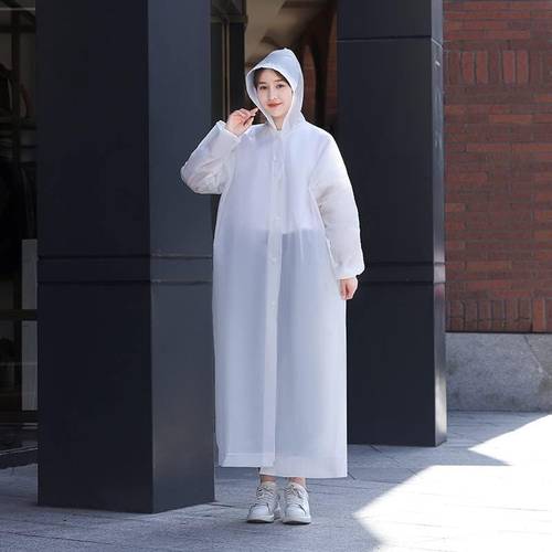 معطف واق من المطر مقاوم للماء 