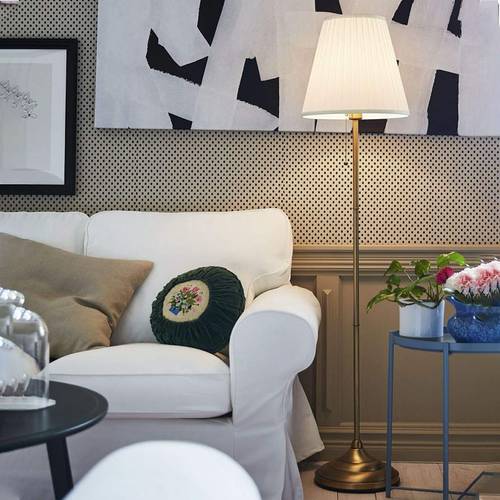 Modern Freestanding LED Floor Lamp Warm Ambient Light Perfect for Reading for Living Room, Bedroom, Office - Multiple Colors
