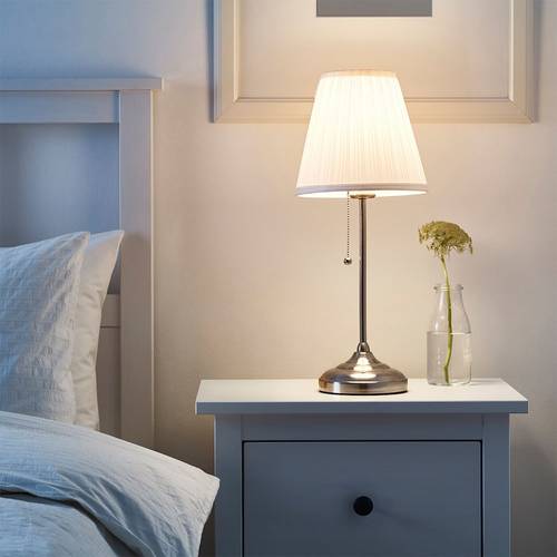 Modern design table lamp with warm lighting - multi-colored, height 55 cm