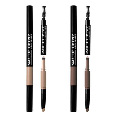 Make Up For Ever 3 in 1 Pro Sculpting Eyebrow Pencil - Multicolor